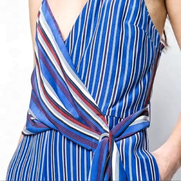 Rag & Bone Felix Striped Silk Jumpsuit - Picture 7 of 16